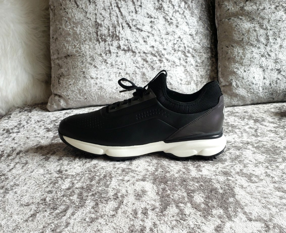 Johnston & Murphy XC4 GT4 Luxe Mens Waterproof Golf Shoes Black Size 10.5